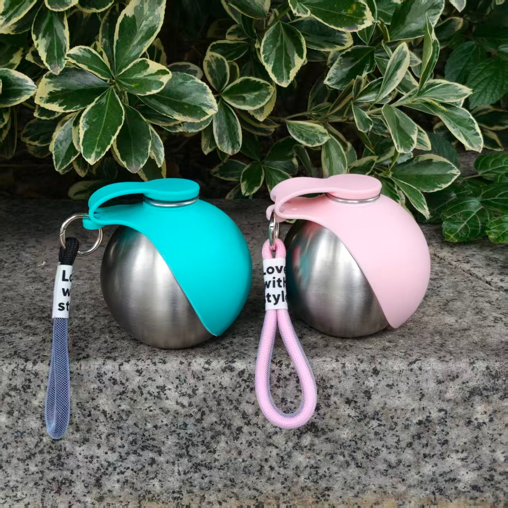ORIVANA Stainless Steel Dog Water Bottle